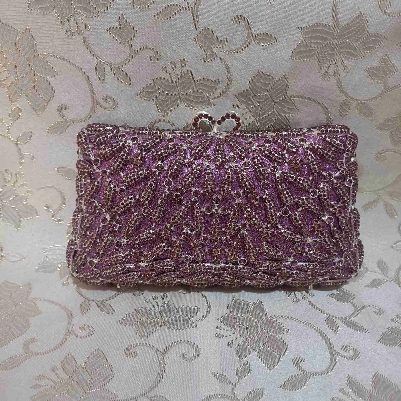 Purple evening cheap handbags