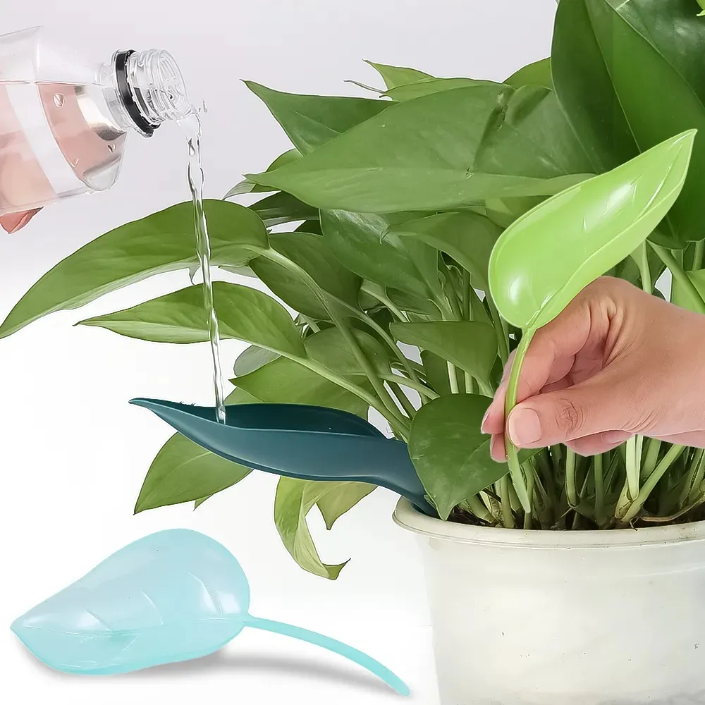 Creative Leaf Shape Succulent Potted Plant Watering Funnel Drainage Root  Irrigation Lazy Watering Flower Artifact from Dhgate Watering Equipments -  price 0.35