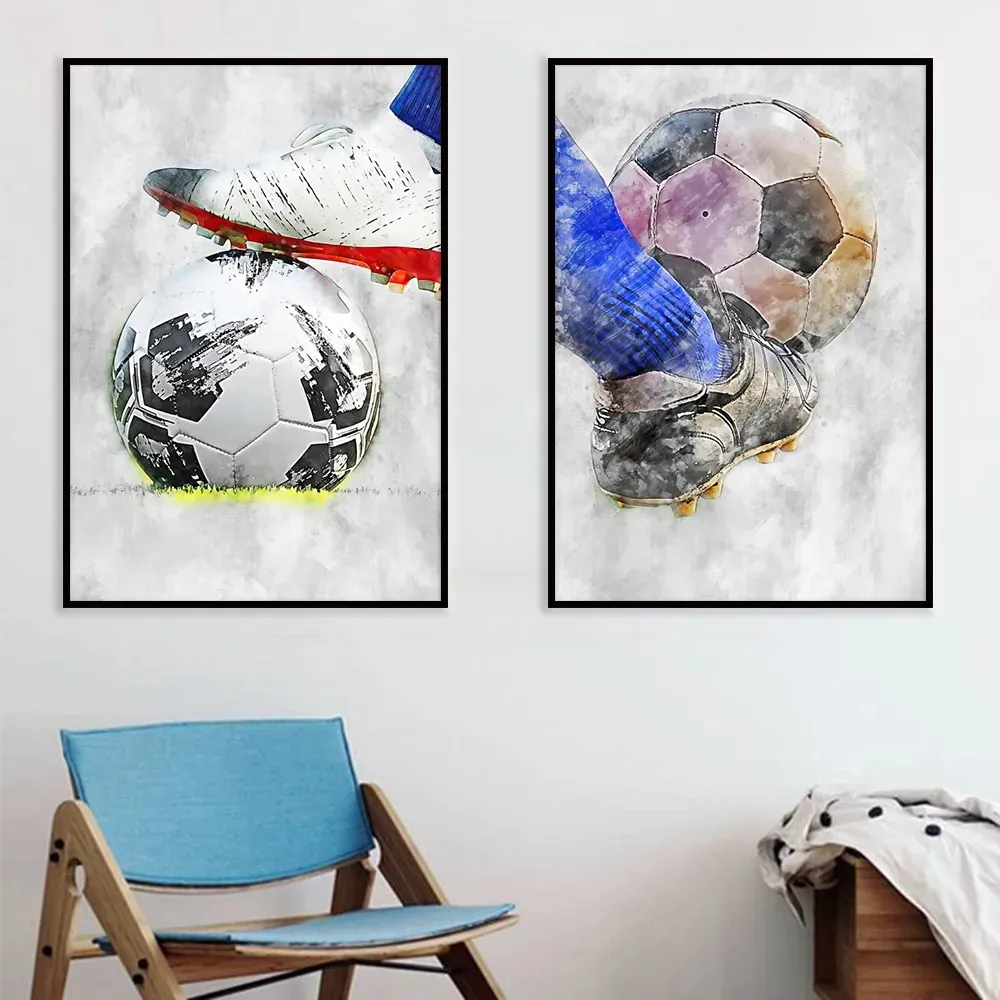 Stampa artistica da parete con stampa di Fabio Cannavaro, motivo: calciatori italiani su tela, per camera da letto, soggiorno, 30 x 45 cm