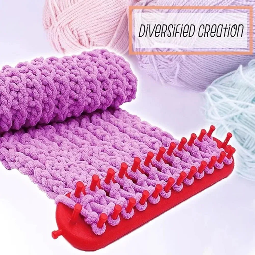 DIY Sweater Knitting Machine With Crochet Hooks Sewing Twisted Cord Trim  Kit For Rectangular Weaving Of Scarves, Hats, Shawls, And More 230821 From  Tuo10, $7.92