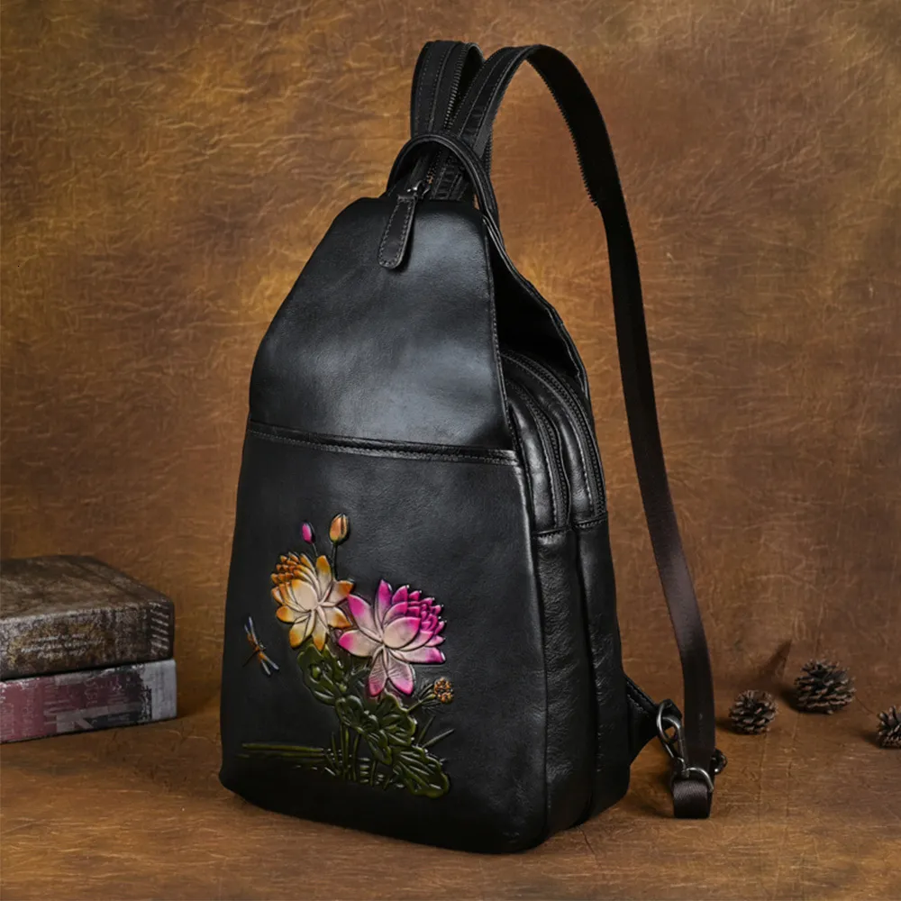 Leather Crossbody Backpack for Women Medium School Bag with Embossed Cowhide and Soft Handle from Dhgate School Bags - price 126.86 Leather Crossbody Backpack for Women Medium School Bag with Embossed Cowhide and Soft Handle from Dhgate School Bags - price 126.86
