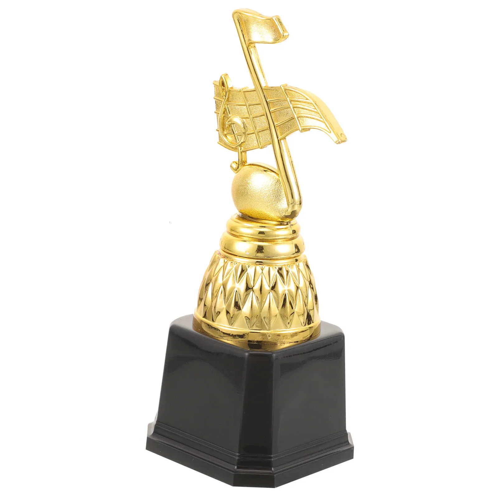 Decorative Objects Figurines Trophy Parties Note School Plastic Awards Trophies Child Delicate Music 230818