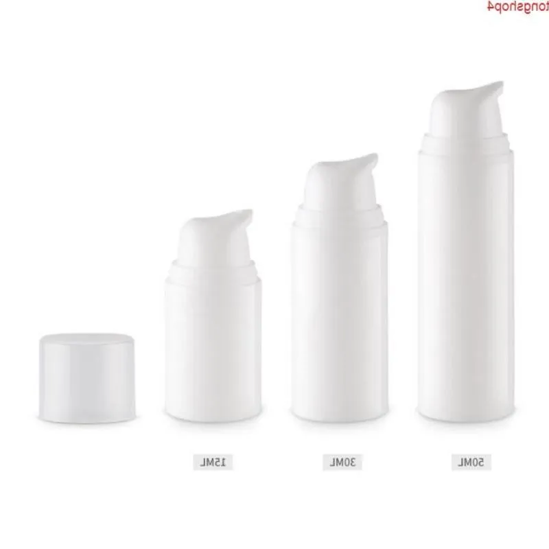 Bottiglia di plastica airless per pompa vuota cosmetica come contenitori di crema da 50 ml da 15 ml riempibili SN054Goods XDCJK