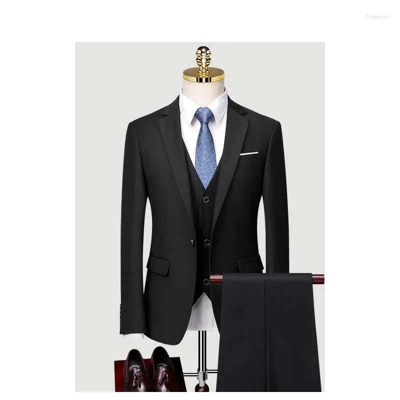 Men's Suits Custom Made Groom Wedding Dress Blazer Pants Business High-end Classic Trousers SA07-62599