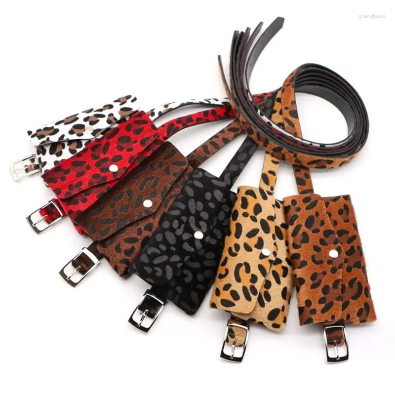 Waist Bags Fashion Women PU Leather Mini Bag Fanny Belt Pack For Key Phone Purse Wall