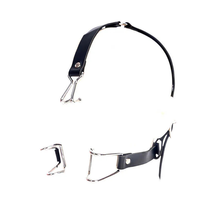 Other Health Beauty Items Bdsm Slave Metal Claw Hook Mouth Spreader Oral  Fixation Fetish Open Mouth Bite Gag SM Leather Bondage Oral Accessories  X0821 X0821 From Sts_019, $9.09