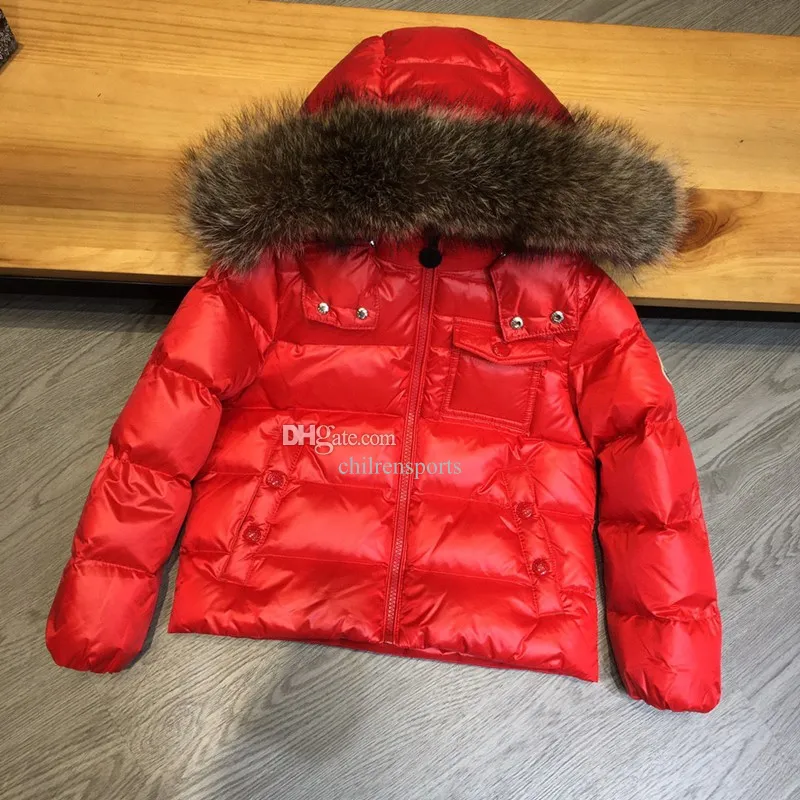 Designer First Down Coat For Kids 2 12 Years Thick Warm And
