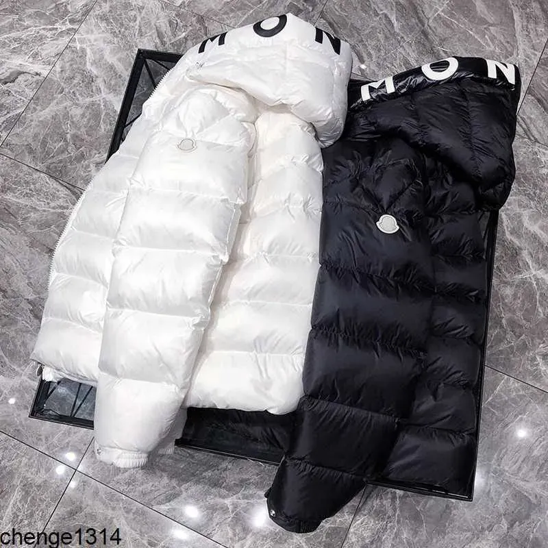 Erkek Ceketler Tasarımcı Mens Kış Salzman Aşağı Parkas Hafif Rüzgar Yemeği Hoodie Black White Puffer Dış giyim adam İtalyan İtalyan Lüks JNWC