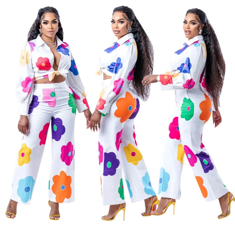 Amaris | Floral Print Two Piece Set main image 1