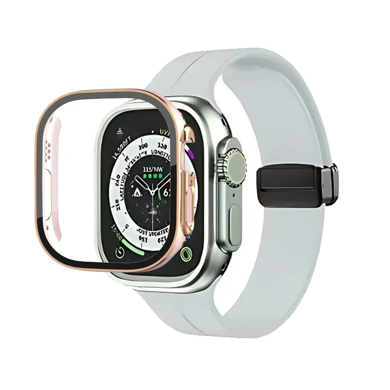Orologio intelligente di 45 mm per orologio Ultra Series 8 49 mm IWatch Marine Smart Watch Watch Watch Copertina Protective Cover Case