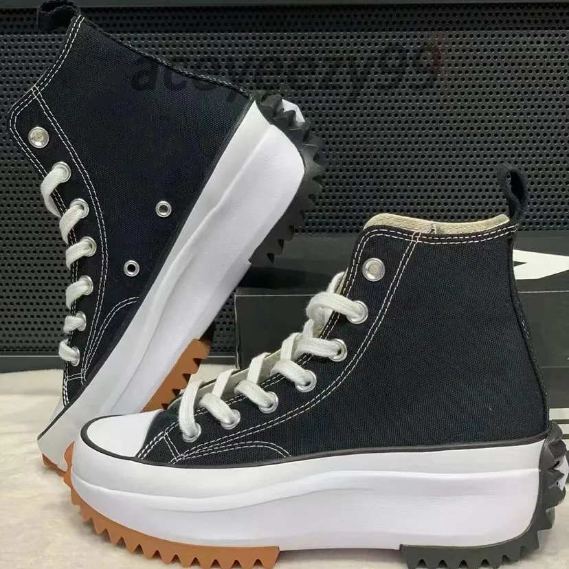 Designer Casual Sneakers Scarpe di tela Uomo Donna Piattaforma Fondo spesso conversità Anni '70 Scarpe Big Eye Primavera e autunno Classico Triple Nero Bianco Comodo movimento