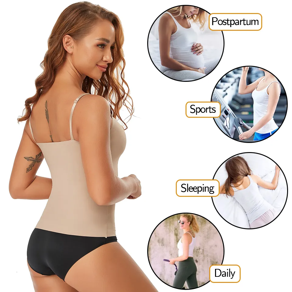Silky Compression Waist And Waft Cincher With Neck Support Plus