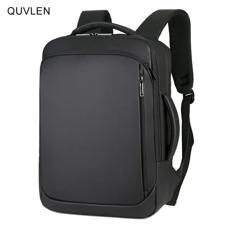 Schulbeutel Rucksack für Männer Multifunktionales Business -Notebook USB -Ladung wasserdichte Film Männer Backbag Casual Bag 230821