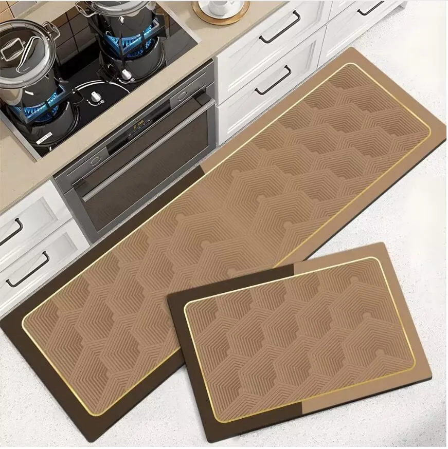 Europe Styler Letter Printed Carpet Home Hotel Door Mats Bathroom Kitchen Soft Thick Floor Mat Bathtub Long Carpets 20230820A04