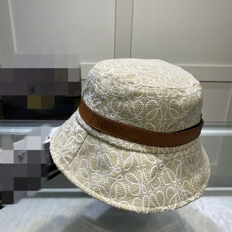 23 Hombres Damas Diseñador de lujo Cubos Sombreros Sombrero de cubo Moda Fiesta social Sombrero para el sol Letra Gorra de algodón Casquette