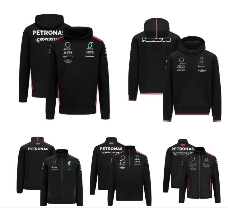 Veste de course F1, sweat-shirt de l'équipe de printemps et d'automne, même style, personnalisation