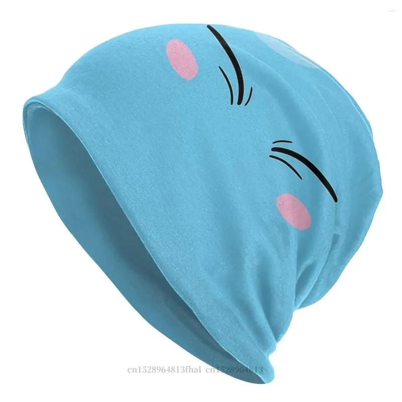 Bérets Chapeaux chauds d'hiver Happy Rimuru Bonnet Special Skullies Bonnets Casquettes