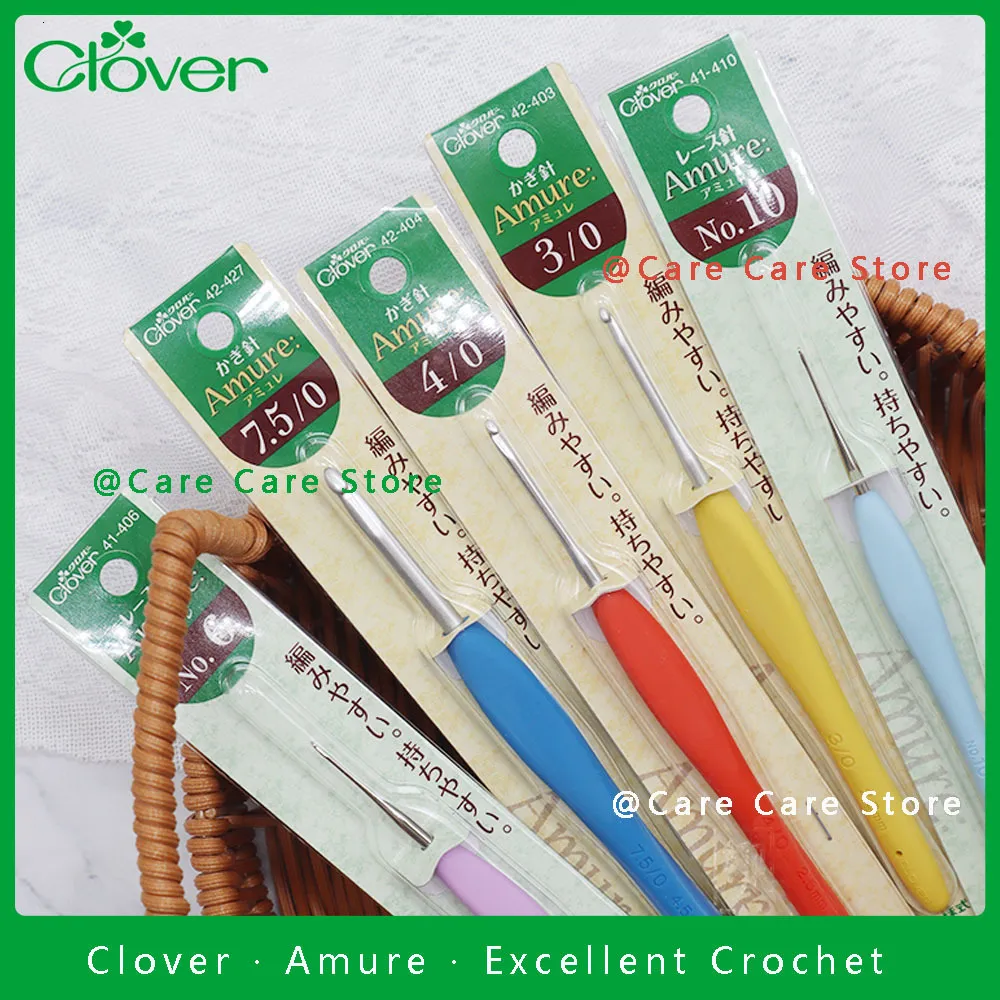 Original Clover Crochet Usequery Hook With Amure Embroidery Needles And  Lace Beads For DIY Knitting And Crafting Includes 230821 Needle From Tuo10,  $10.28