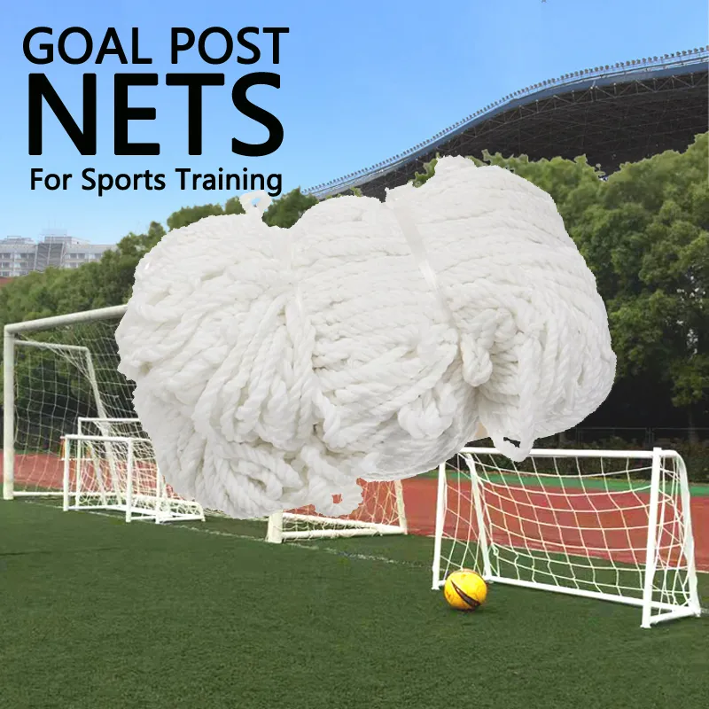 Balles de haute qualité Soccer Goal Mesh Net Football Soccer Goal Post Net pour le match d'entraînement sportif Remplacer les enfants Kid Gift 230820