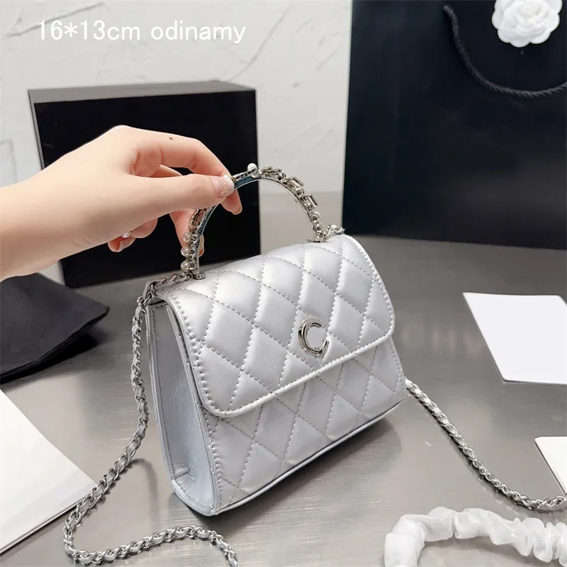 Luxury Tote Bag for Womens Designer Handbag Cowhide Charm Bags Lady Girl Fashion Totebag Crossbody 2 Size Handtasche