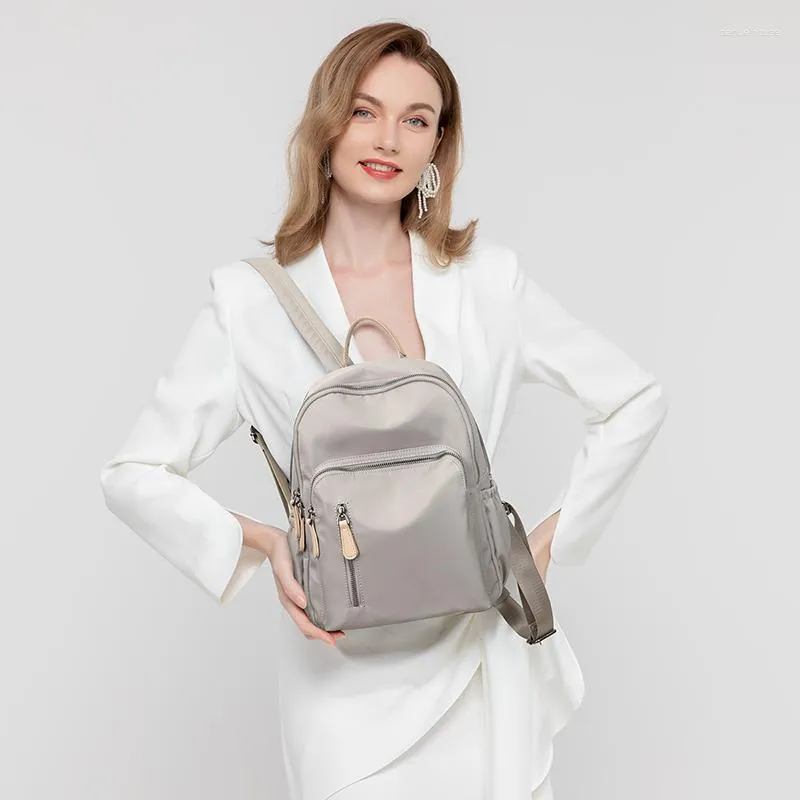Mochila antirrobo mochila moda Oxford tela impermeable mujer bolsa