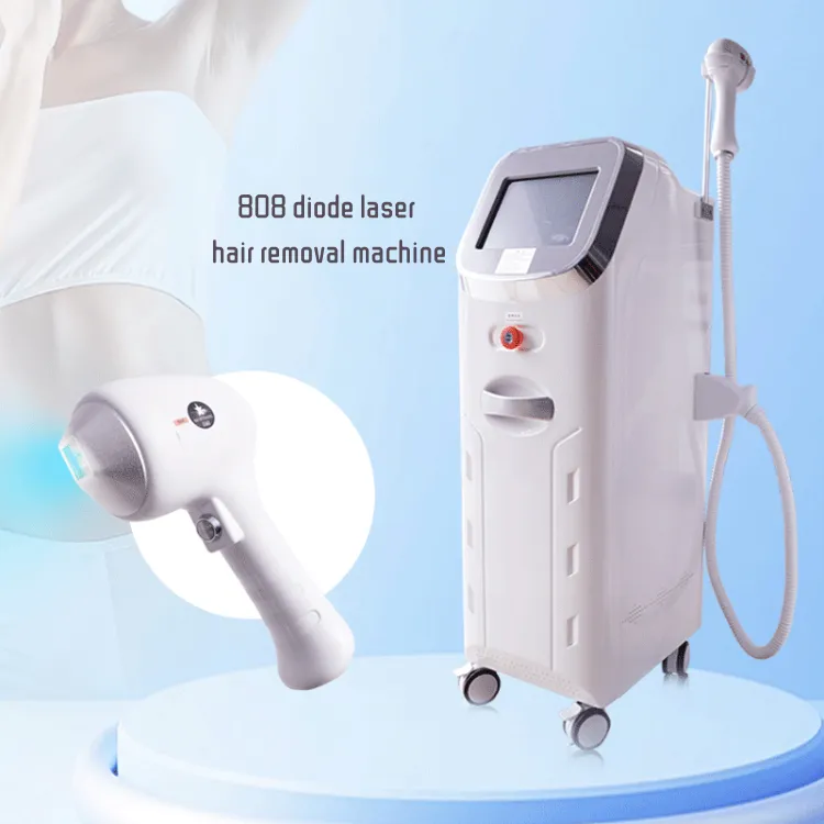 Machine d'épilation au laser à 3 longueurs d'onde la plus vendue 808nm Diode Laser 755 808 1064nm Technologie Non-invasive Soins de la peau Équipement de beauté