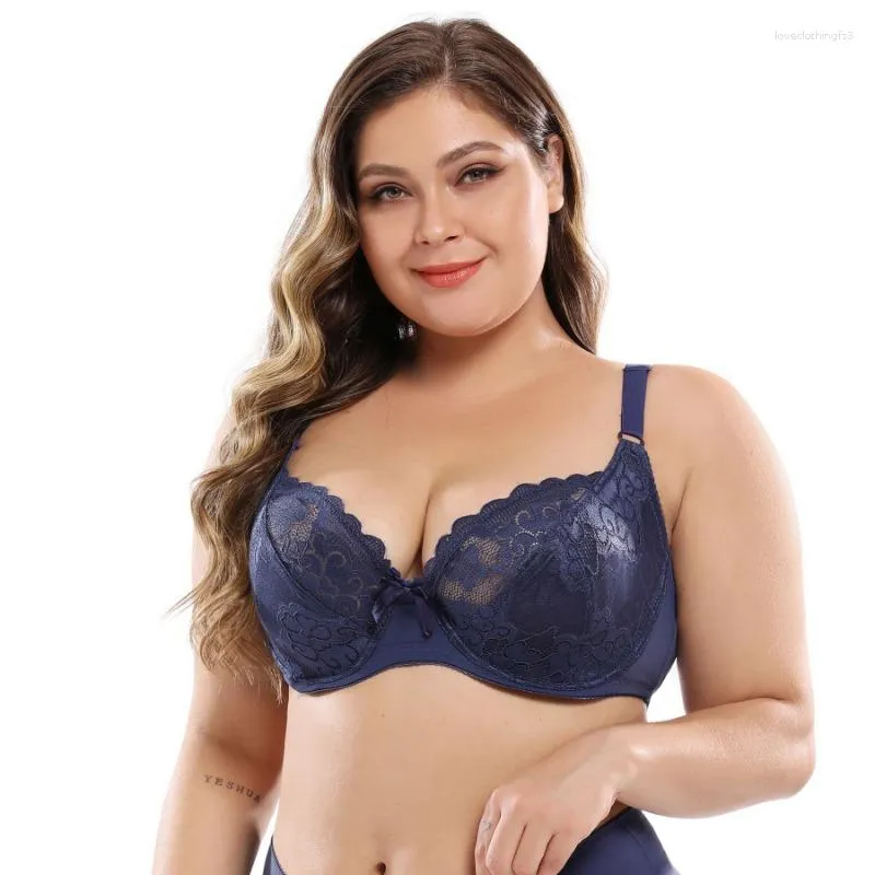 Bras Plus Size Bra For Women Lace Push Up Sexy Gathered Thin DE Cup Sex  Underwear Transparent Underwire Brassiere Soft Lingerie From Suifengpiao14,  $50.77