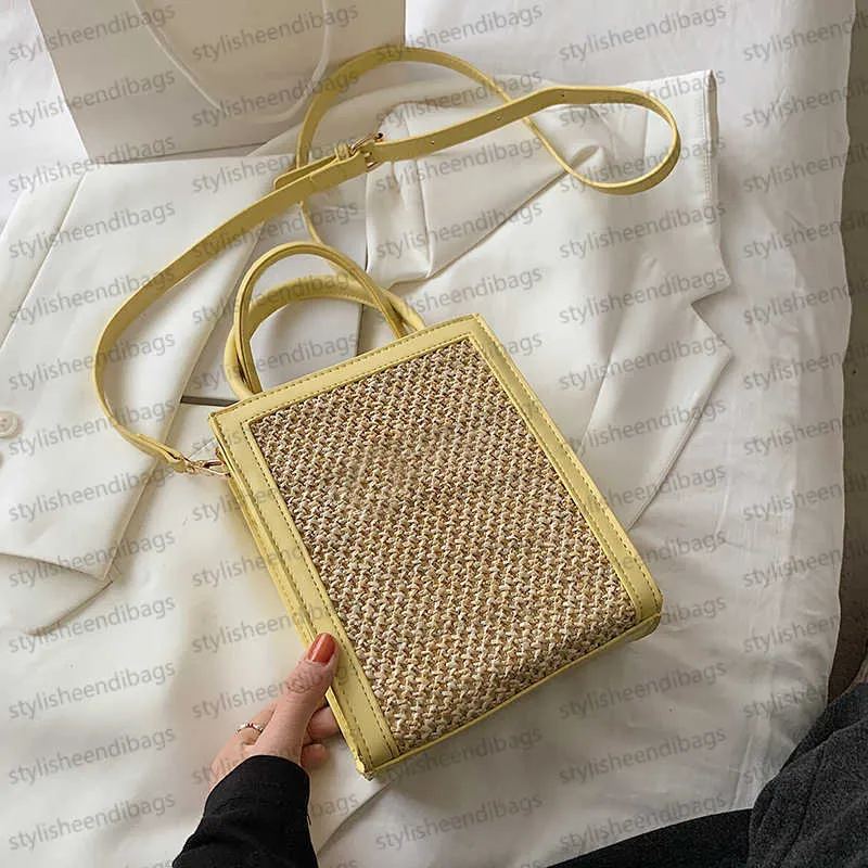 Texto sac paille top