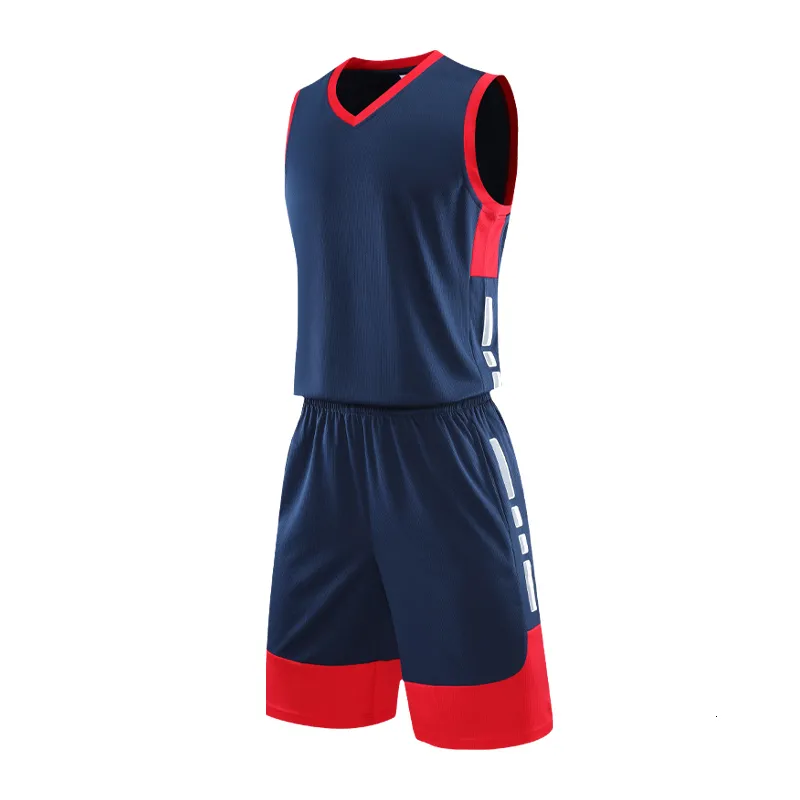 Running Sets Erkek Basketbol Forması Mesh Nefes Alabilir Hızlı Kuru Takım Spor Erkek Trailsuits Özel Eğitim Yelek Şortu Üniforma 230822