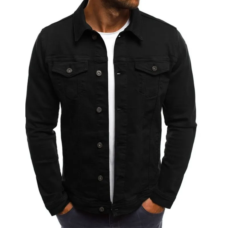 Leather Mens Denim Mr Price Black Denim Jackets Men's Casual Denim
