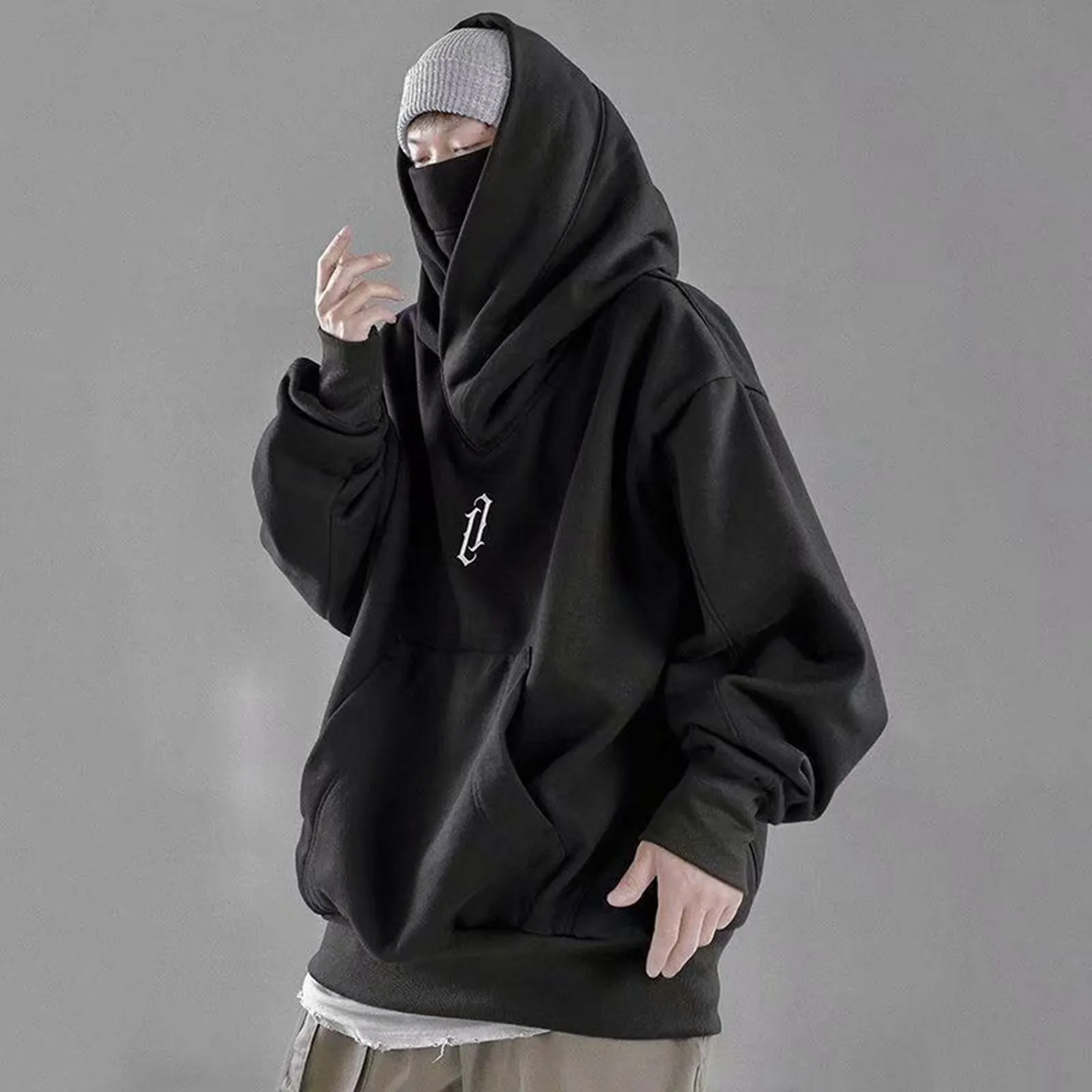 【ホゲータ】ENNOY TURTLENECK SWEAT BLACK L ENNOY x スタイリスト私物『ELECTRIC LOGO TURTLENECK