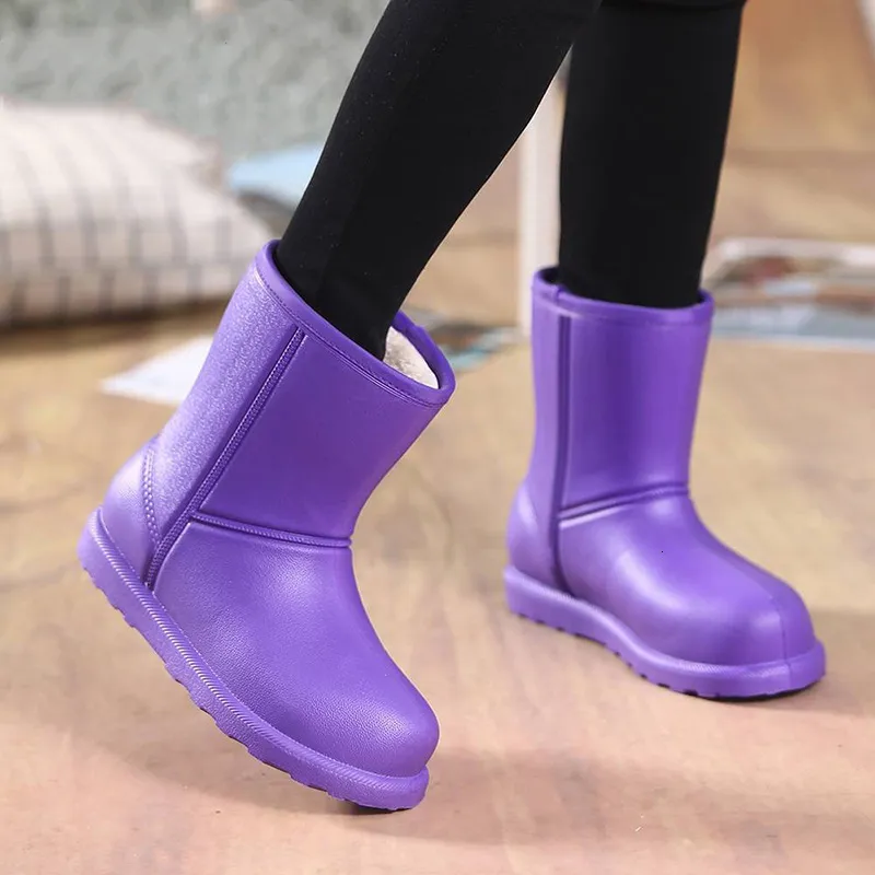 Boot Snow Warm Plush Ankle Anti Slip Waterproof Short Lightweight Winter Casual Shoes Botas 230821