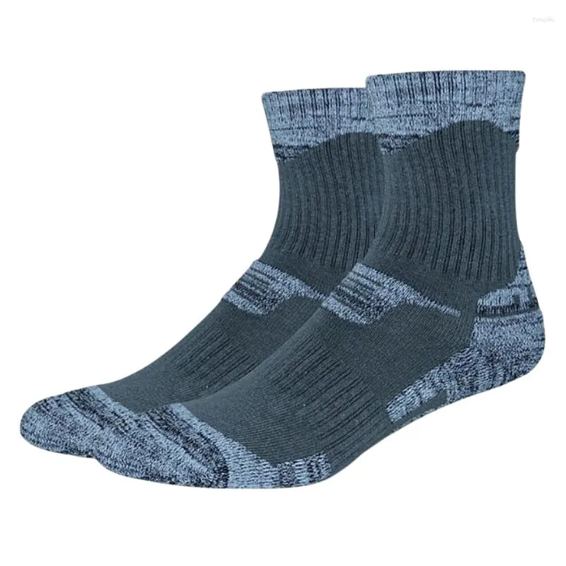 Calzini sportivi inverno unisex cotone calda sci caldo corsa ciclismo ciclistica escursionistica 2pairs/lotto uomo donna