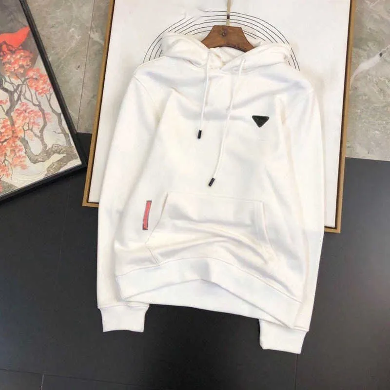 2024SS Mens Sweatshirt Designer Hoodie Loose Hooded Sweater 23SS Autumn high-end pullover jas Fashion Triangle lange mouw hoodies