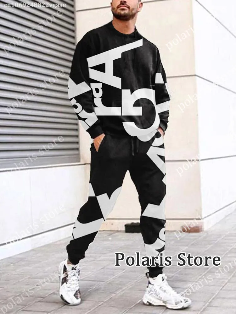 Men STRINDSuits Summer Black Tracksuit Set for Men Roupe