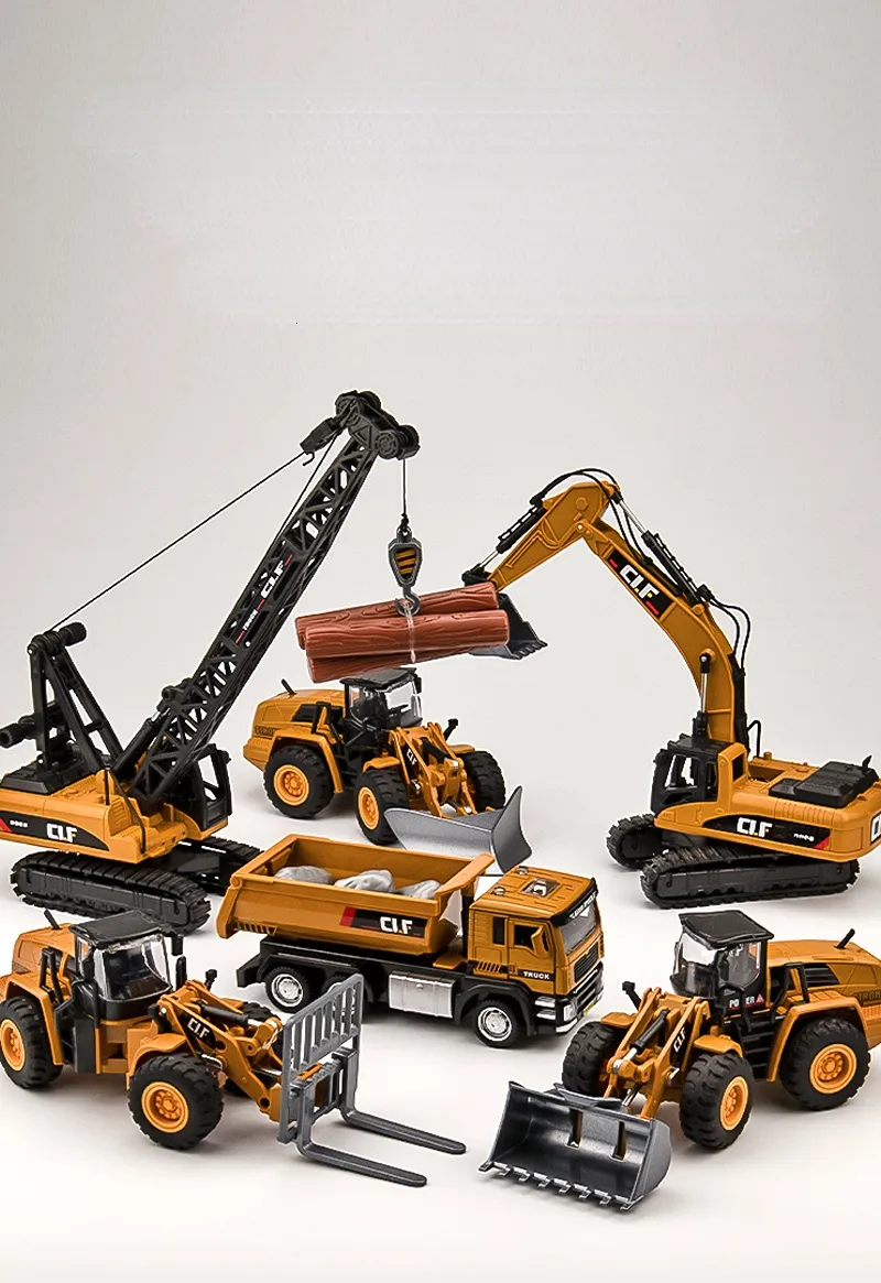 Diecast excavator toy sale