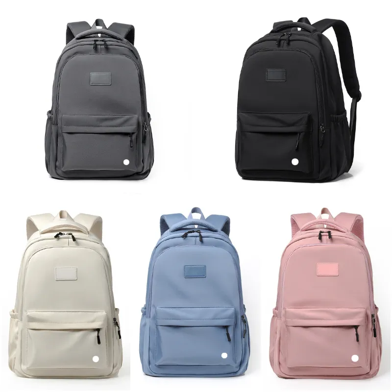 LL9001 Brand Womens Bags Mens Laptop Backpacks Outdoor Knapsack Rucksack Sports Shoulder Packsack Travel Students School Bag Backpack Handbag