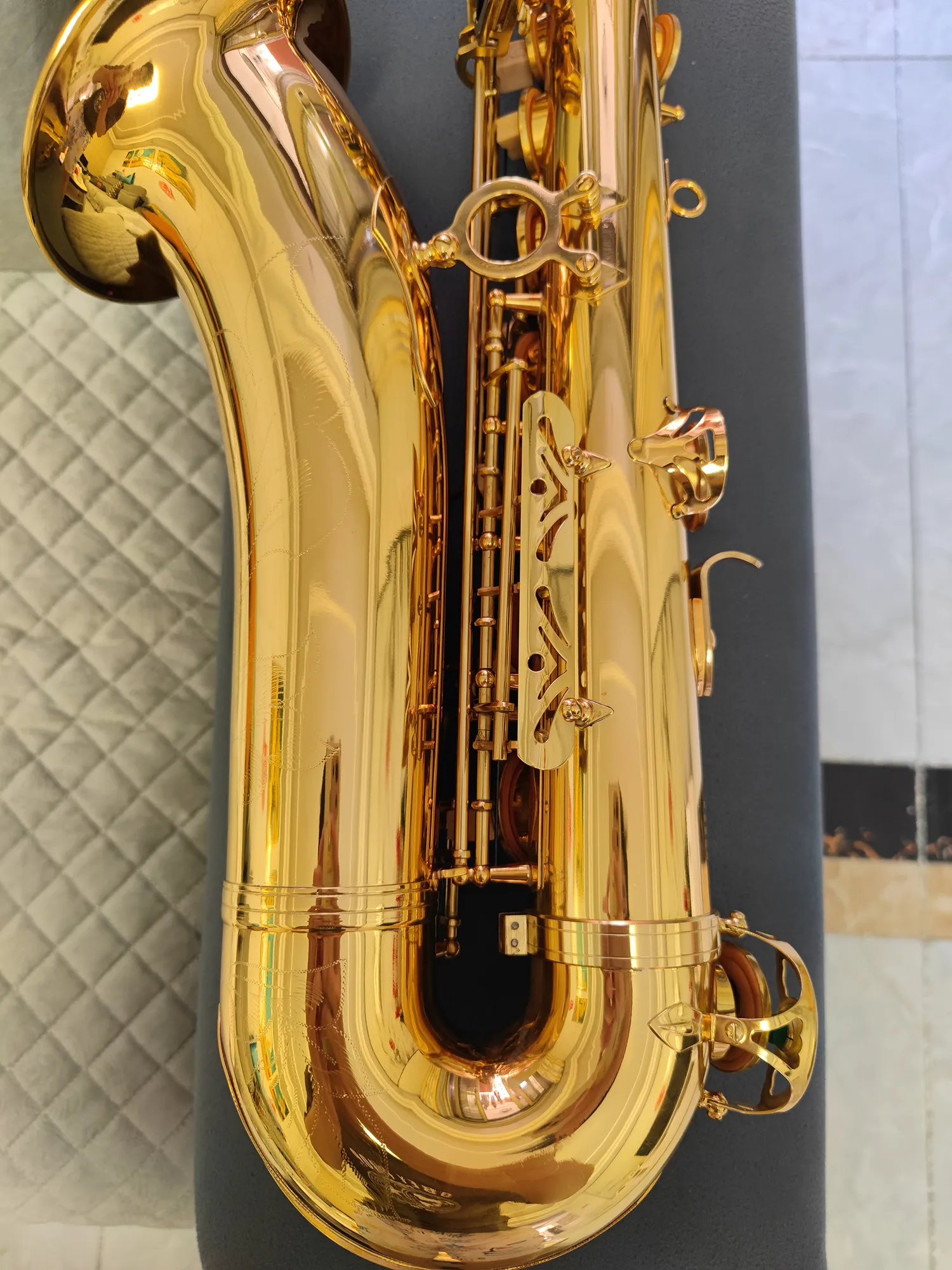 2023 Classic Original Mark VI en-till-en struktur Modell B-Key Professional Tenor Saxophone Professional-Tone Jazz Instrument