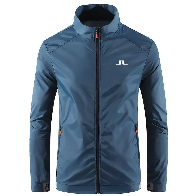 J Lindeberg Mens Sun Protection Jacket Fashionable And