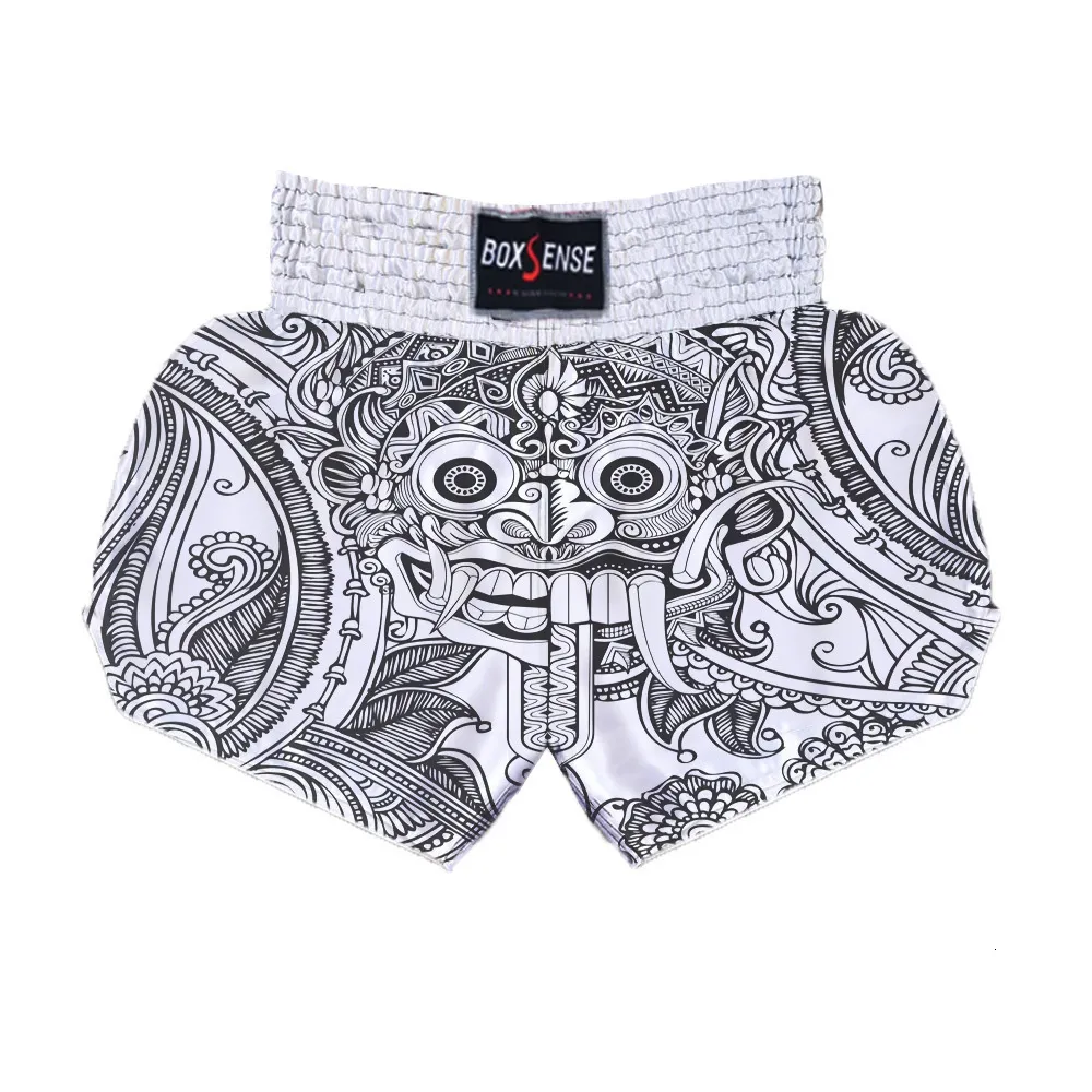 Mäns shorts aztec mexico boxer shorts fitness andningsboxning shorts muaythai boxning mma shorts kickboxing mma shorts boxing byxor 230822