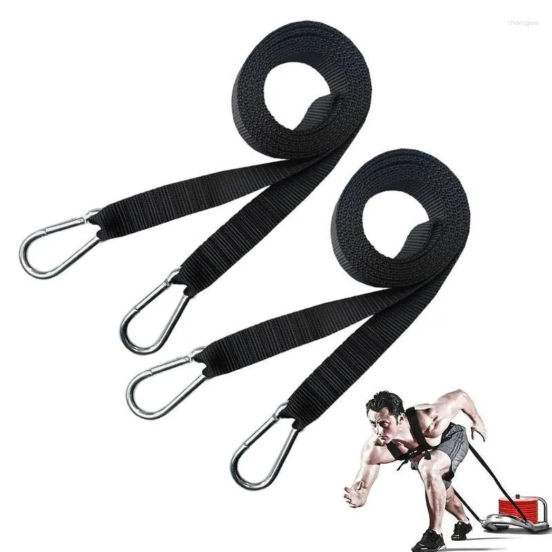 Resistance Bands Weight Sled Pulling Strap Weighted For Training Portable Exercise Belt Gym Puller Powerlifting Belts Leg Back