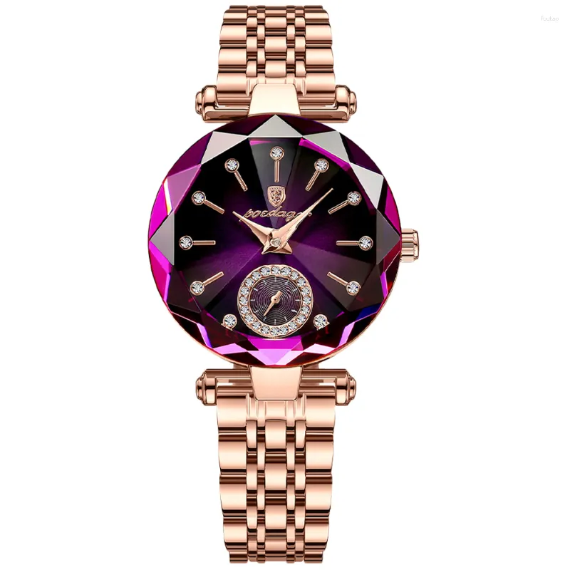 Orologi da polso osserva un design elegante oro ornamento leggero femminile femminile miss portatile