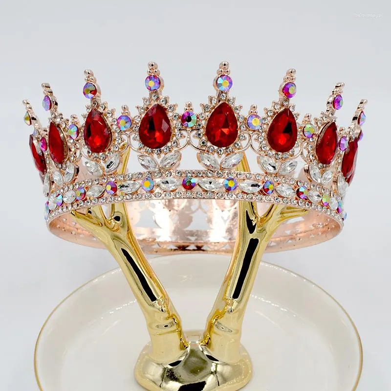 Haarklammern Hochzeit Tiara Zirkon Geburtstag Kronschmuck für Frauen Diadem Kristall Braut Luxus 2023 Stirnband Schmuck Geschenk