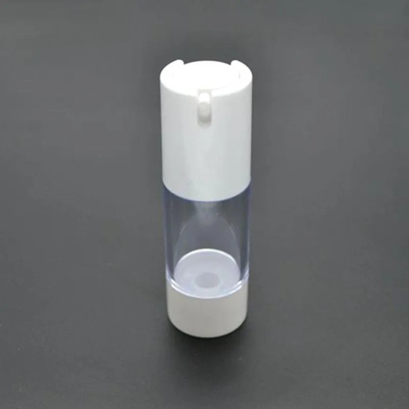 10 unids/lote 50 ml de plástico transparente emulsión champú crema Envase botella con bomba sin aire envases cosméticos vacíos SPB94 Temlm