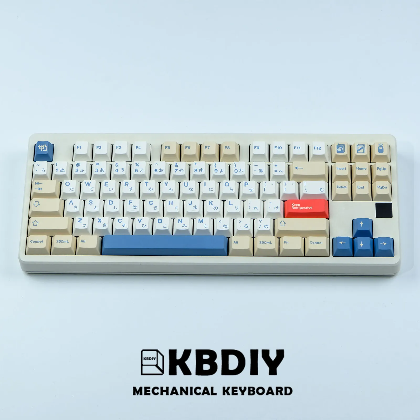 Teclados kbdiy 135 keysset gmk Soymilk pbt keycaps cereja perfil mx switch coreano keycap para teclado de jogo mecânico Caps de teclas personalizadas 230821