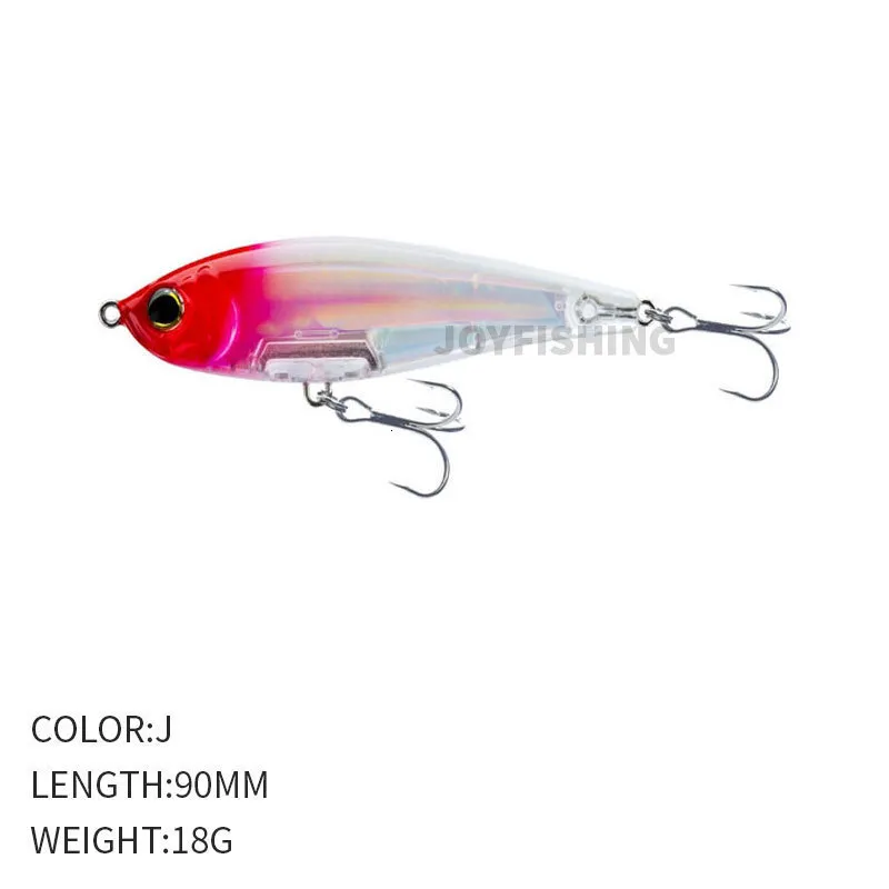 90mm 18g 3D Inshore Twitch Bait For Saltwater Trout And Isca