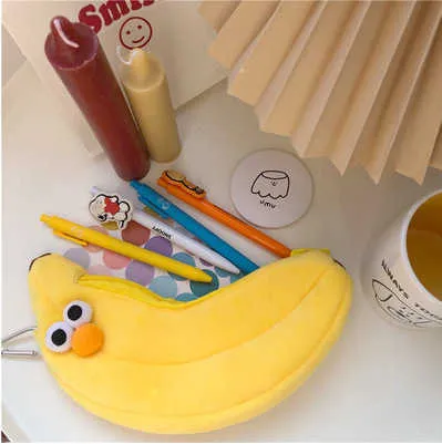 Nauka zabawek 1 szt. Kawaii Pencil Case Super Cute Chicken Leg Pencil Box Pencilase Torba Torba Szkoła