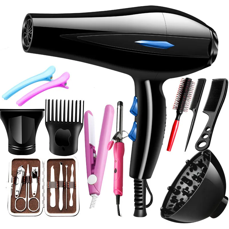 Hair Dryers Professional 220V 1000W Powerful Hairdryer Fast Styling Blower And Cold Adjustment Air Dryer CN plug 230821