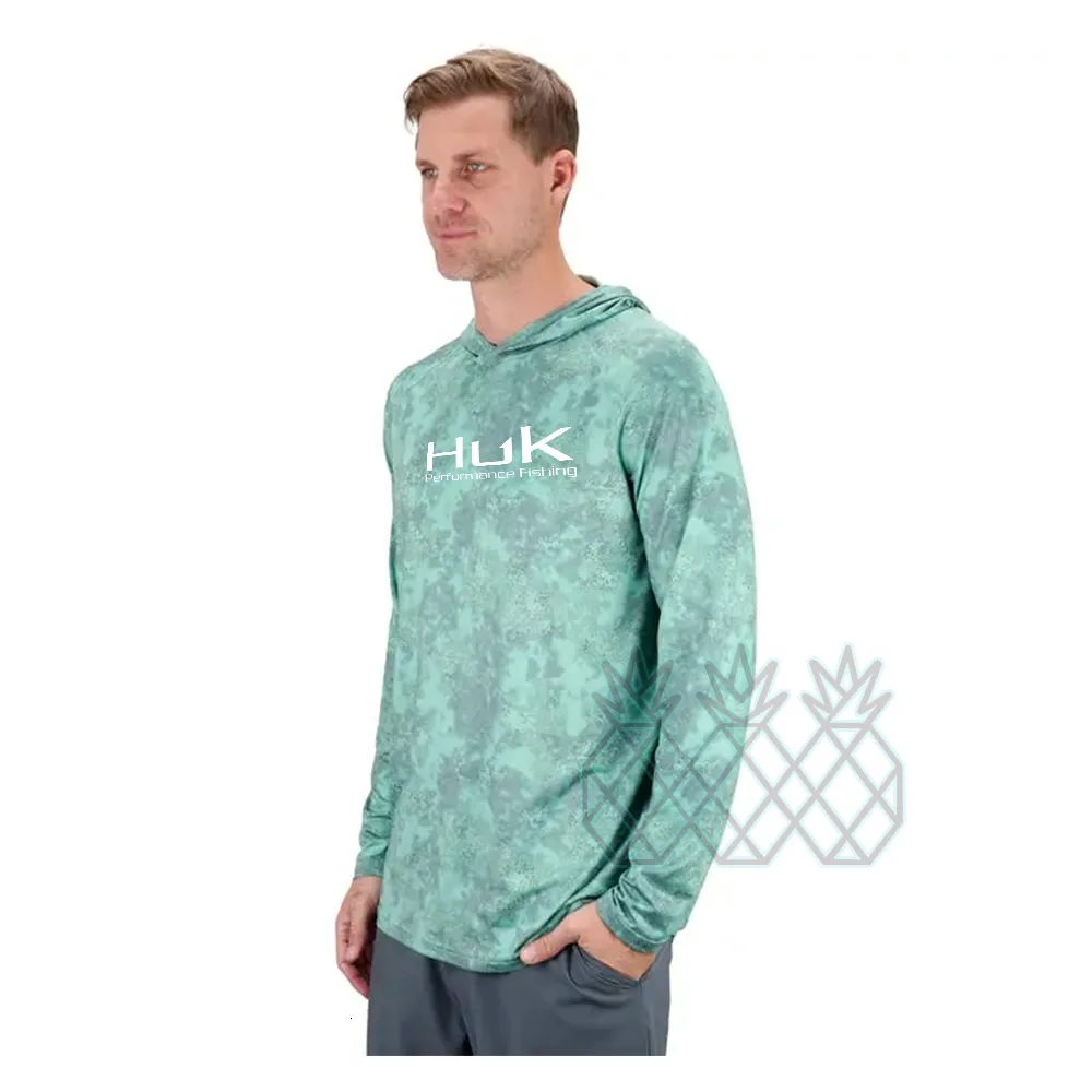 Mens Hoodies Sweatshirts HUK Fishing Apparel Long Sleeve