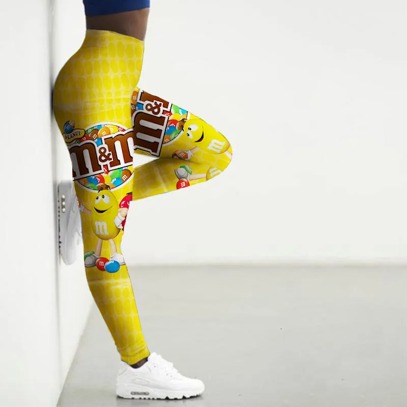 3D Snacks Print Funky Gym Leggings Seamless Sport Tights For Yoga, Gym, And  Sexy Legins From Kong01, $11.42